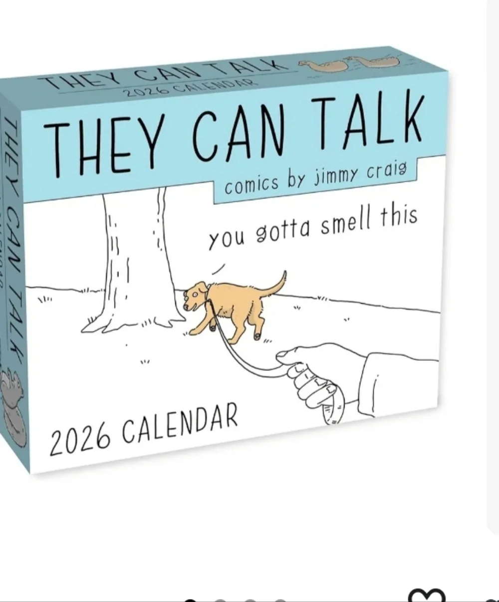 They Can Talk 2026 Calendar